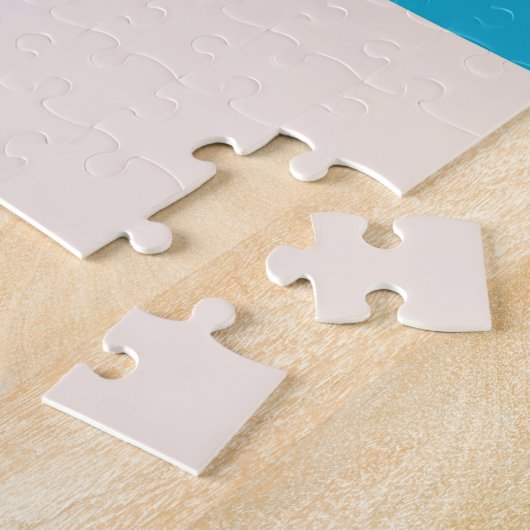 Puzzle Wengen, Suisse, affiche de ski (Côté)