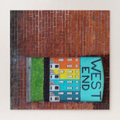 Puzzle west end city wall art (Horizontal)