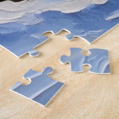 Puzzle West Highland White Terrier Christmas Boat Holiday (Côté)