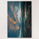 Puzzle West Kirby The Wirral UK. Un spectaculaire coucher (Vertical)