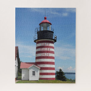 Puzzle West Quoddy Lubec Maine Phare Bicenntenial