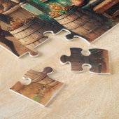 Puzzle Western Rustic Boot Shop Desert Storefront (Côté)