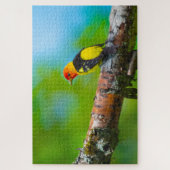 Puzzle Western Tanager Super Challenging Bird Loover (Vertical)