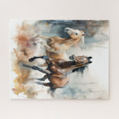 Puzzle Western Wild Horse (Horizontal)