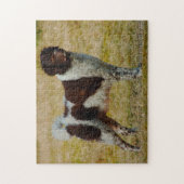 Puzzle Wetterhoun Chig Jigsaws. (Vertical)