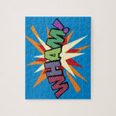 Puzzle WHAM Bande dessinée rétro Fun Pop Art (Vertical)