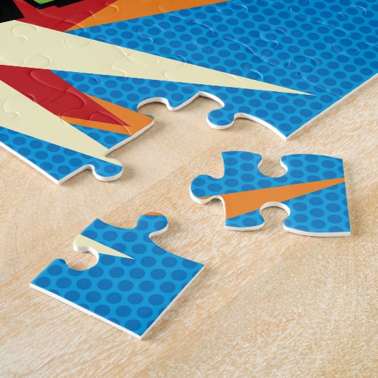 Puzzle WHAM Fun Retro Comic Book Pop Art (Côté)