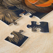 Puzzle Wheaten Terrier Halloween Éffrayant (Côté)