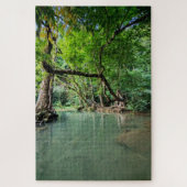 Puzzle Where Trees Meet Water (Vertical)