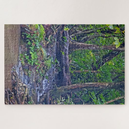 Puzzle Where Trees Meet Water (Horizontal)