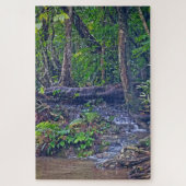 Puzzle Where Trees Meet Water (Vertical)