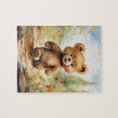 Puzzle Whimsical Adventure attend avec notre mignonne our (Horizontal)