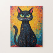 Puzzle Whimsical Cat  (Vertical)