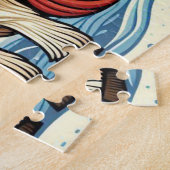 Puzzle Whimsical Christmas Horses (Côté)