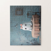 Puzzle Whimsical Ghost Tea Party (Vertical)