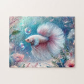 Puzzle Whimsical Pink Betta Fish (Horizontal)