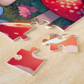 Puzzle Whimsical Romantic Anime Couple (Côté)