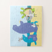 Puzzle Whimsical Sea Animaux (Vertical)