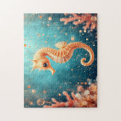 Puzzle Whimsical Seahorse (Vertical)