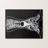 Puzzle Whippet Lover | Art graphique italien Greyhound Fa (Horizontal)