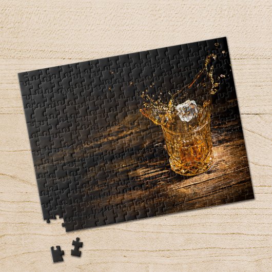 Puzzle Whiskey sur les rochers
