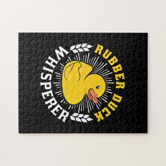 Puzzle Whisperer de canard en caoutchouc (Horizontal)