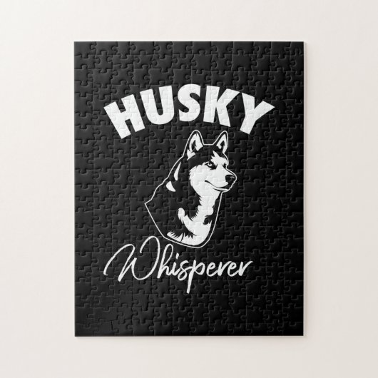 Puzzle Whisperer sibérien Husky (Vertical)