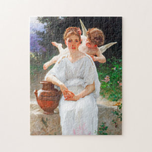 Puzzle Whisperes d'amour, Bouguereau