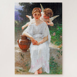 Puzzle Whisperes d'amour, Bouguereau