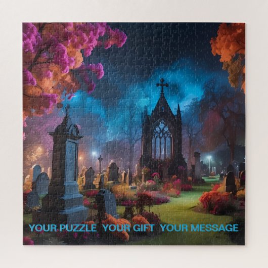 Puzzle Whispers du cimetière Lune (Vertical)