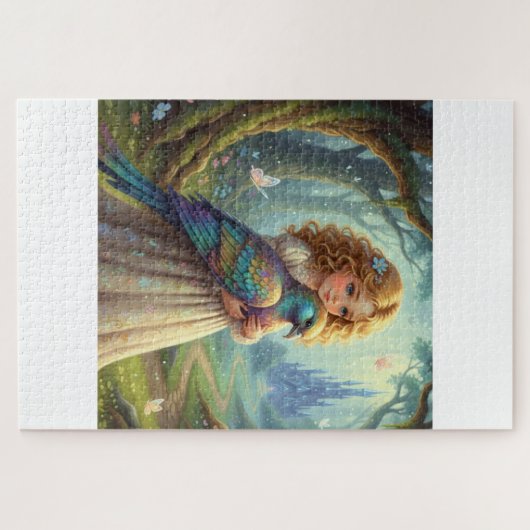 Puzzle Whispers of the Forest and Feather (Horizontal)