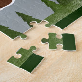 Puzzle Whistler Canada Fun Retro Snowy Mountains (Côté)