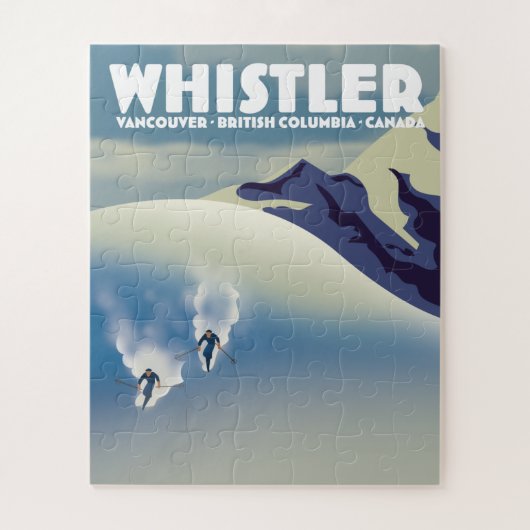 Puzzle Whistler Colombie-Britannique Canada Ski (Vertical)