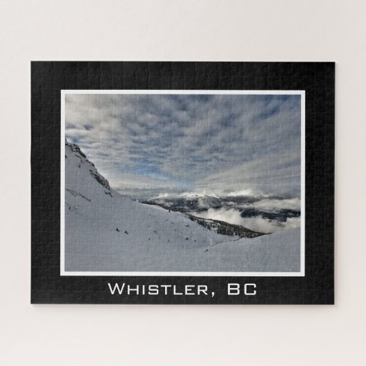 Puzzle Whistler Mountain C.-B. Chaise-ascenseur Canada Ne (Horizontal)