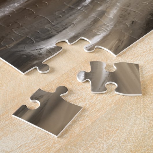 Puzzle White Afghan Hound (Côté)