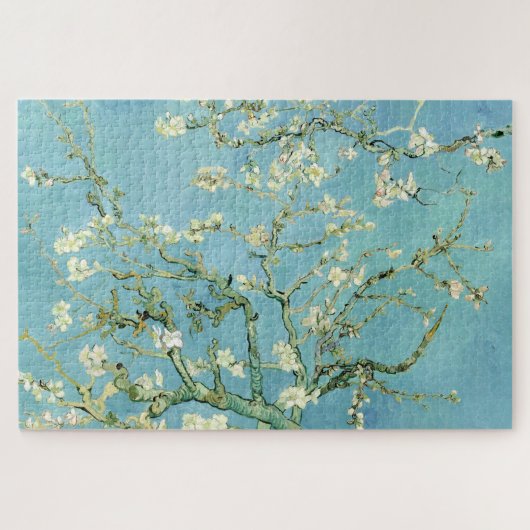 Puzzle White almond blossom by Vincent Van Gogh (Horizontal)