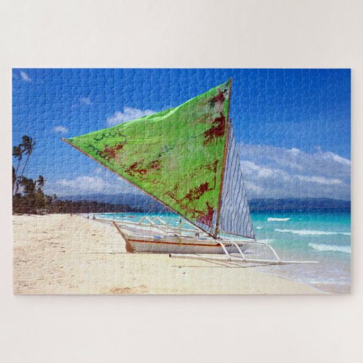 Puzzle White Beach, Boracay. (Horizontal)