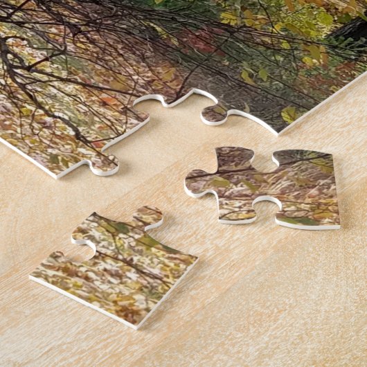 Puzzle White Birch in Autumn (Côté)