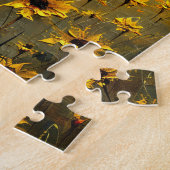 Puzzle White Church Jaune Fleur sauvage Russe (Côté)