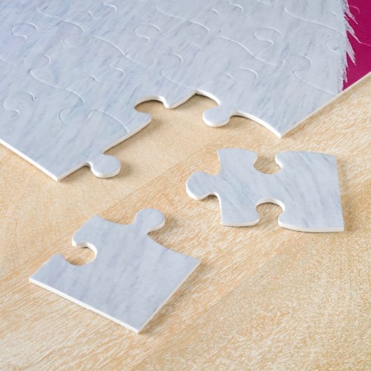 Puzzle white rabbit (Côté)