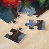 Puzzle White Rabbit in Quiet Winter Berries Hat (Côté)