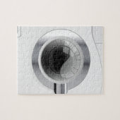 Puzzle White Washington Machine (Horizontal)