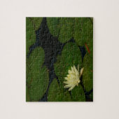 Puzzle White Waterlily I Peaceful (Vertical)