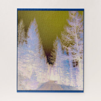 Puzzle White Wonderland