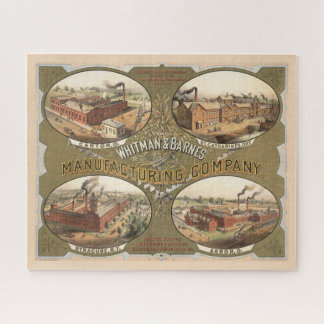 Puzzle Whitman & Barnes Manufacturing Company.