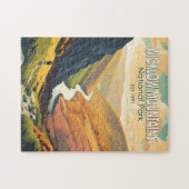 Puzzle Wicklow Mountains National Park Irlande Travel Art (Horizontal)