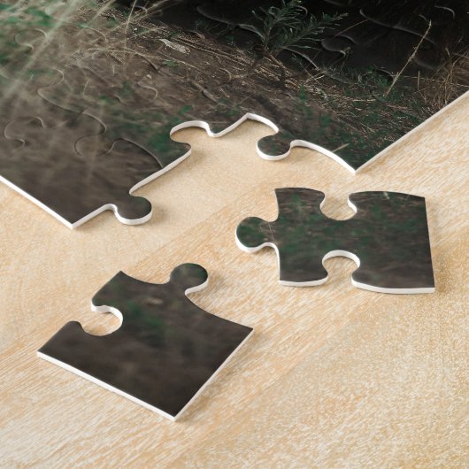 Puzzle Wild Brown Grizzly Oear Forêt Nature Vue (Côté)