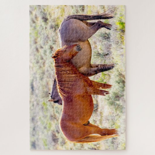 Puzzle Wild Horses (Vertical)