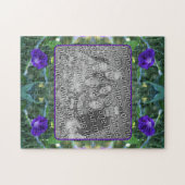 Puzzle Wild Morning Glory Flowame Ajouter Votre Photo (Horizontal)