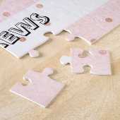 Puzzle Wild One - Baby Elephant and Flowers 1er anniversa (Côté)